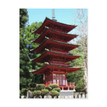 Japanese Teahouse, Balboa Park Postcard by zipflmeister Japanese Teahouse, Balboa Park Postcard