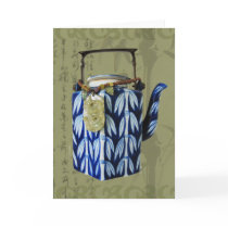 Japanese Teapot Collage cards