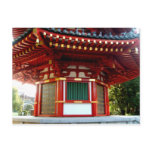 Japanese Temple Pagoda Postcard