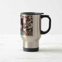Japanese Tiger Tattoo Mugs