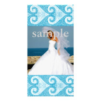 JAPANESE TILES WAVES PHOTO CARD