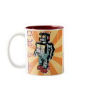 Japanese Toy Robot 1 mugs