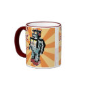 Japanese Toy Robot 1 mugs