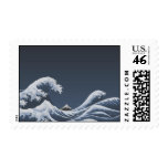 japanese traditional art postage stamp