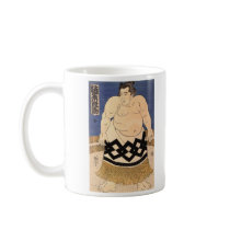 Japanese Vintage Sumo Art Mug
