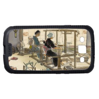 Japanese Vocations In Pictures, Women Weavers Galaxy S3 Cases