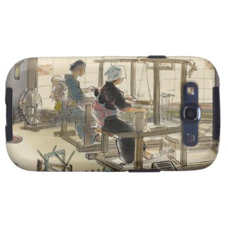 Japanese Vocations In Pictures, Women Weavers Galaxy SIII Covers