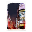 Watercolour japonês 3 pôsteres