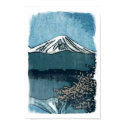 Watercolour japonês 4 pôsteres