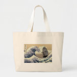 JAPANESE WAVES CANVAS BAGS