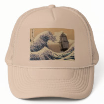 JAPANESE WAVES hats by nassosvakalis JAPANESE WAVES hats