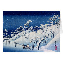 Japanese Winterscape no.4 Cards