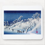 Japanese Winterscape no.4 Mousepad