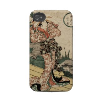 Japanese woman iPhone 4 Case-Mate Case