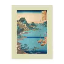 Japanese Woodblock Postcard