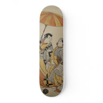 Japanese Woodcut #2 skateboards