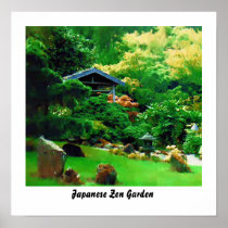 Japanese Zen Garden Posters