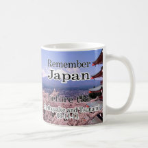 JAPAN'S EARTHQUAKE RELIEF MUG