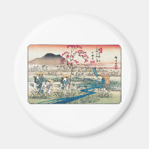 Japón antiguo imán de nevera