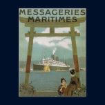 "Japon Extreme-Orient" Messegeries Maritimes Post Card