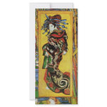 Japonaiserie Oiran after Kesa Eisen by van Gogh Rack Card