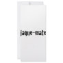 jaque-mate rack card