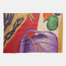 jar and fruits cotton kitchen towel