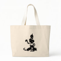 Jar of flowers Bag