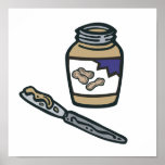 jar of peanut butter posters