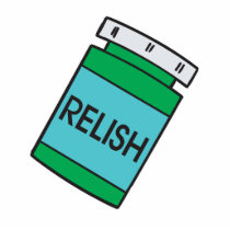 jar of relish photo sculpture
