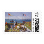 Jardin a Sainte-Adresse by Claude Monet Postage
