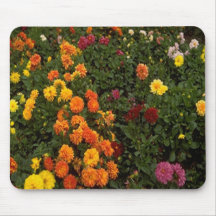 Jardín de flores alfombrillas de ratones