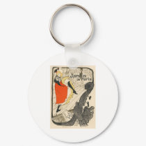 Jardin de Paris keychains by vintage_poster Jardin de Paris keychains