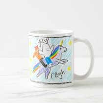 Jared Comic Mug - Space Unicorn mugs