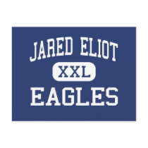 Jared Eliot Eagles Middle Clinton postcards
