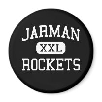 Jarman - Rockets - Junior - Midwest City Oklahoma magnets