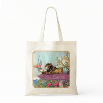 Jarri bag with border by thedancingemu Jarri bag with border