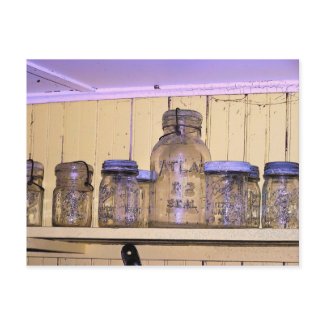 Jars postcard