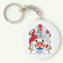 Jarvie Family Crest Keychain