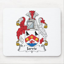 Jarvie Family Crest Mousepad