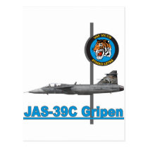 jas-39 Gripen NTM 2009 postcards