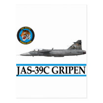 jas-39 Gripen NTM 2009 postcards