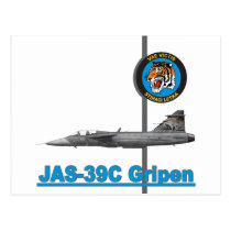 jas-39 Gripen NTM 2009 postcards