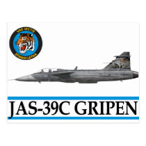 jas-39 Gripen NTM 2009 postcards