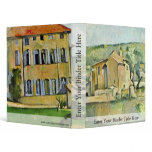 Jas De Bouffan By Paul Cézanne (Best Quality) 3 Ring Binder
