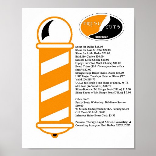 Barber Shop Posters & Prints