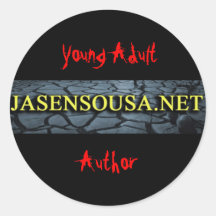 Jasen Sousa.Net Round Sticker