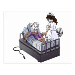 Jasmine and Quinn: Nurse!  Nurse! postcards