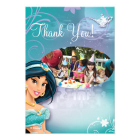 Jasmine Birthday Thank You Cards Invitation