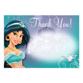 Jasmine Thank You Cards Personalized Invite